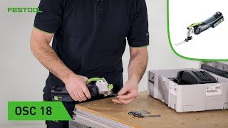 Festool TV Folge 151 OSC 18 Übersicht [upl. by Hsenid108]