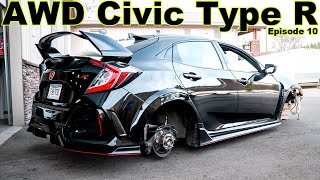 Building an AWD Civic Type R  Ep 10 Modifying the Subframe [upl. by Hedi944]