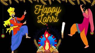 Happy Lohri 2024 4k Video  Bhangra Dance Music  Lohri Celebration lori lohri bhangra punjab [upl. by Nrehtak]