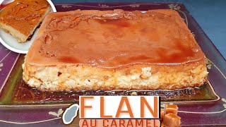 FLAN AU CARAMEL COCO RECETTE TRÈS FACILE 🥥🍮 [upl. by Telfore330]