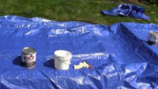 1HOW TO OIL BASED FENCE PAINT  PRIMER [upl. by Eiramacissej473]