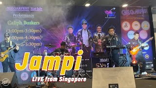 JAMPI  Cover by Caliph Buskers  GegarFest 2022  Suntec [upl. by Giamo616]