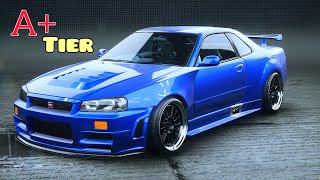 NFS Unbound  Nissan Skyline R34 GTR Customization A Class [upl. by Einra]