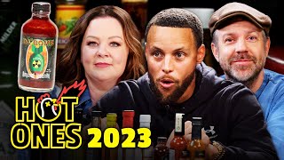 The Best Da Bomb Reactions of 2023  Hot Ones [upl. by Enirroc]