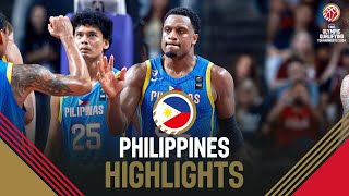 Philippines 🇵🇭 Top Plays  FIBA Olympic Qualifying Tournament 2024 [upl. by Aleel]