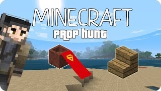 Minecraft Prop Hunt  TiestoMan y su Amiga la Escalera [upl. by Mabelle]