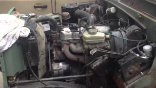 Land Rover 225l petrol engine BEFORE and AFTER set up [upl. by Enak]