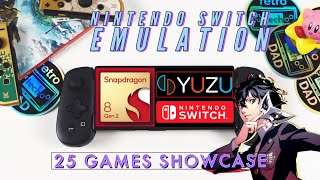 Switch Emulation YUZU on Snapdragon 8 Gen 2  RedMagic 8 Pro  Settings Tips Gameplay Showcase [upl. by Kellda]