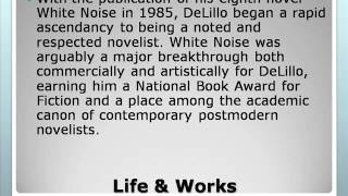 Don DeLillo Life amp Works [upl. by Eisaj]