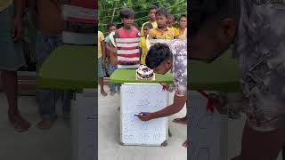 Kisko milega birthday cake 😲shorts [upl. by Naashar]