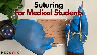 Suturing In The OR Medical Students This Is FOR YOU  LIVE [upl. by Bonucci]