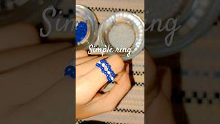 simple ring making tutorial crafts with Tayyaba khan music christmas love song diy bracelet [upl. by Pepi]