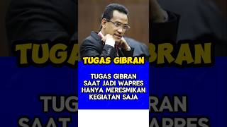 Pengamat sebut Tugas Gibran saat jadi wapres hanya bisa meresmikan kegiatan saja [upl. by Ynehpets]