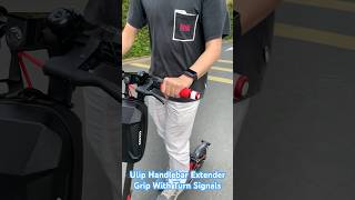 Ulip Handlebar Extender Grip With Turn Signals scooter handlebar turnsignals escooter shorts [upl. by Hsetih]