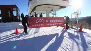 Opening Day 2013 at Canyons Resort [upl. by Ferren]