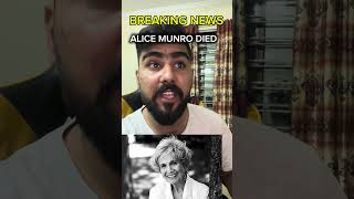 Alice Munro died😭 [upl. by Oribella]