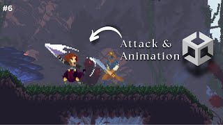 How to Attack in 2D Platformer  Learn Unity and C  Intermediate amp Beginners [upl. by Pritchett369]