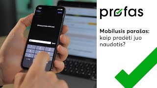 Mobilusis parašas kaip pradėti juo naudotis [upl. by Enaerb]