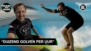 SURFEN TUSSEN DE BERGEN  Kan Klaas 10 seconden op een golf surfen zonder de zee Stap 3 [upl. by Eimmak816]