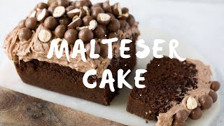 VERY EASY Malteser Loaf Cake [upl. by Nwahsid]