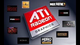 TOP 10 Games Playable on AMDATI Radeon HD 4350 2020 [upl. by Iror]