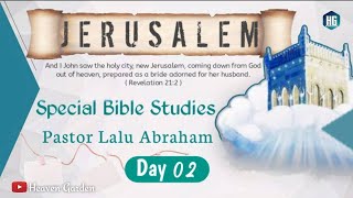 D2  Cpm  Special Bible Studies JERUSALEM Pastor Lalu Abraham Ceylon Pentecostal Mission [upl. by Peterman]