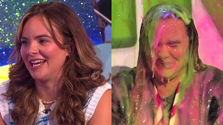 Robyn Richford gets Gunged and Pied in the Face on Saturday MashUp [upl. by Itisahc]