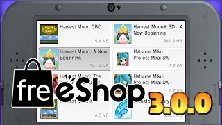 3DS Nova freeShop 300 ATUALIZEM [upl. by Peggy]