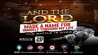 AND THE LORD MADE A NAME FOR HIMSELF THROUGH MY LIFE GRAND FINALE  NSPPD  20TH SEPTEMBER 2024 [upl. by Vashti]