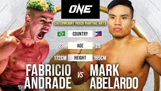 Fabricio Andrade vs Mark Abelardo  Full Fight Replay [upl. by Alene]