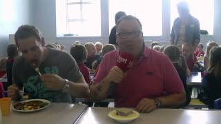 Jagger and Woodys School Dinners Pentre Primary [upl. by Sillyhp]