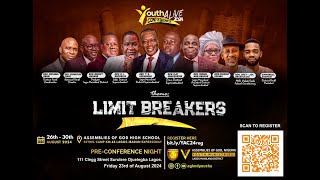 YouthAlive Conference 2024  Limit Breakers  POWER NIGHT  30AUG2024 [upl. by Vevina]