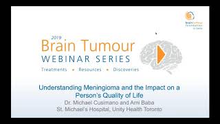 Understanding Meningioma and the Impact on a Person’s Quality of Life [upl. by Anehc]