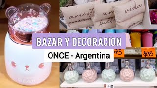 BAZAR y DECORACIÓN de ONCE  Aticulos lindos y Económicos  Compras en Bs As Argentina 🛍🤗 [upl. by Ong]