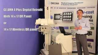 Refurbished AMX4 with DR Panel Retrofit for Digital Xray [upl. by Sirotek]