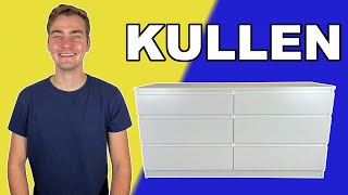 KULLEN 6 Drawer Dresser IKEA Tutorial [upl. by Ddal]