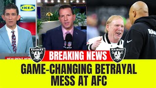 RAIDERS NIGHTMARE INSIDERS PLOT REVEALED  MUST WATCH FOR AFC FANS [upl. by Wrand]