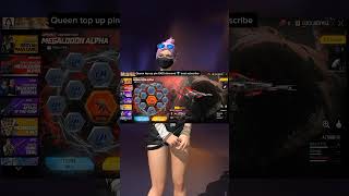 Queen top up pin 1000 DM 💎buat subscriber freefire shorts [upl. by Ailedroc396]