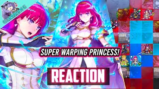 FEH WARP PRINCESS EMBLEM CELICA Trailer Reaction amp First Impression FEHeroes [upl. by Elleinod]