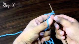 How to Knit The 1x1 Rib Cast On [upl. by Cari]