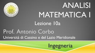 Analisi Matematica I Lezione 10a [upl. by Ayekahs470]