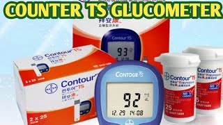 Bayer Contour TS  Blood Glucose Meter Review in hindi 67 [upl. by Dnalyk804]