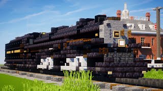 Minecraft NampW 1218 Class A Steam Locomotive Tutorial [upl. by Hertzfeld]