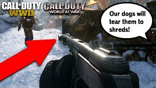 Replacing COD WW2 Sounds with COD World At War Sounds WW2 GAMEPLAY W WORLD AT WAR SOUND EFFECTS [upl. by Hareehat574]