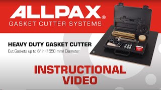 Allpax HeavyDuty Gasket Cutter Kit Instructional Video [upl. by Schofield164]