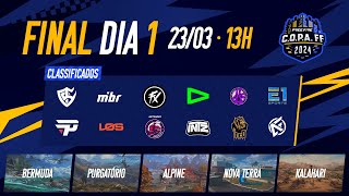 COPA FF 2024 AO VIVO  FINAL  DIA 1  FREE FIRE ESPORTS BRASIL [upl. by Mosira]