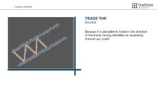 How to trade in price channels  tradimo  learn to trade [upl. by Suirtemed888]