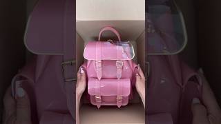 The transparent PVC backpack collection pink butterflies [upl. by Llerehs]