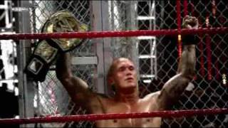 WWE Bragging Rights  Orton vs Cena Iron Man Match [upl. by Stanwood21]