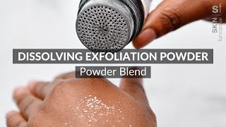 Chemical Exfoliation that is suitable for daily use with Powder Blend from SKIN functional [upl. by Possing]